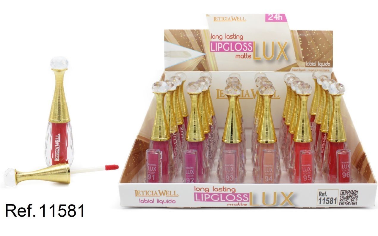 BRILLO LABIOS (0.95€‚ UNIDAD) PACK 24 LETICIA WELL