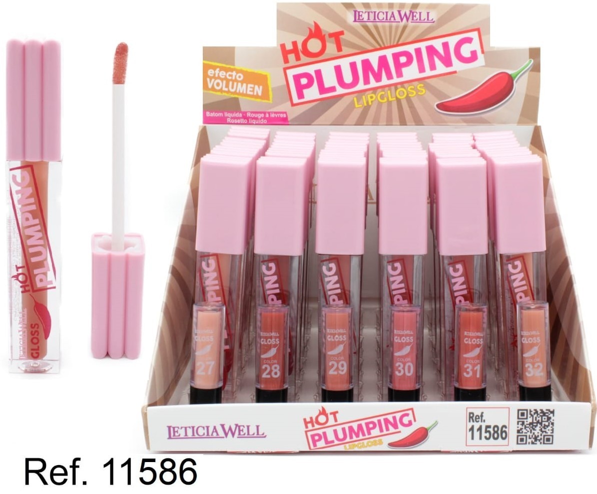 BRILLO LABIOS (0.75€‚ UNIDAD) PACK 24 LETICIA WELL