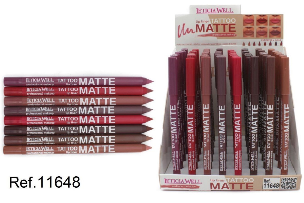PERFILADOR LABIOS(0.49€ UNIDAD) PACK 48 LETICIA WELL