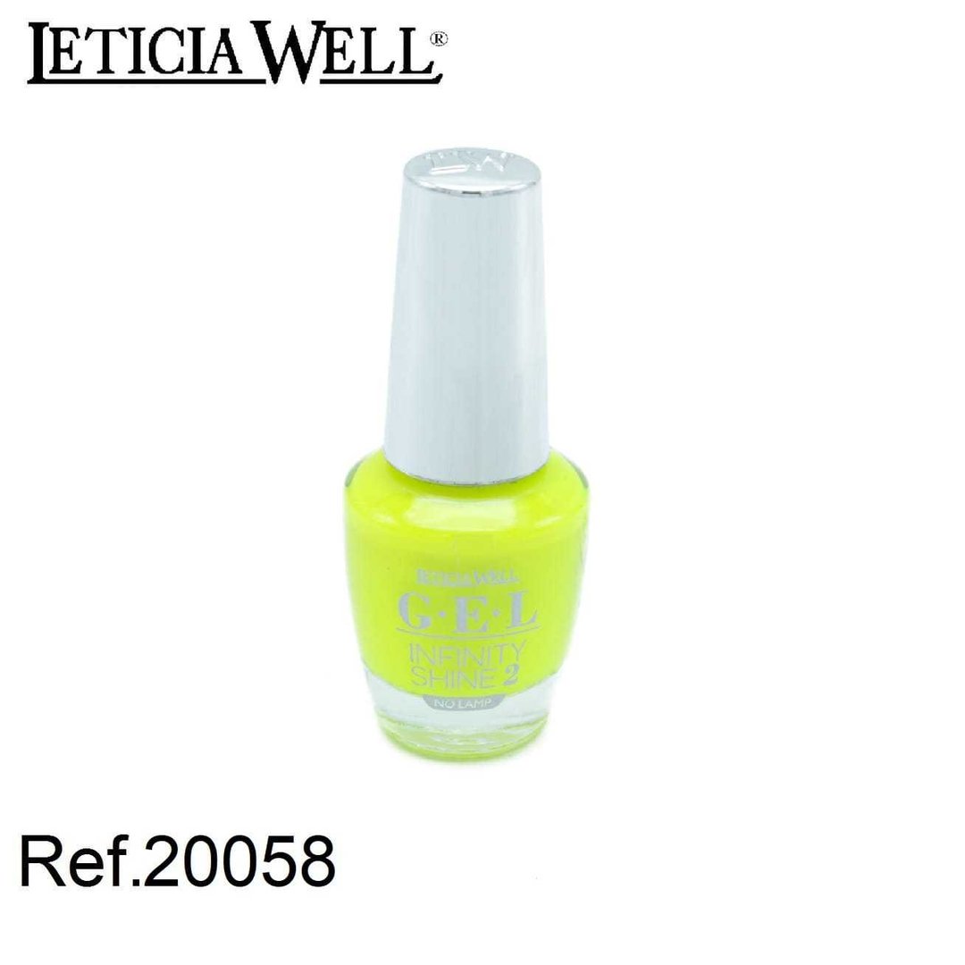 laca de uñas gel infinity shine 2 (0,59 € UNIDAD) PACK 6 LETICIA WELL