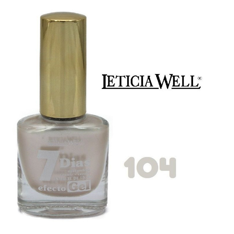 laca de uñas 7 dias efecto gel(0,60 € UNIDAD) PACK 6 LETICIA WELL