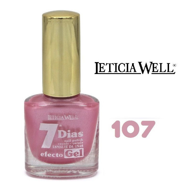 laca de uñas 7 dias efecto gel(0,60 € UNIDAD) PACK 6 LETICIA WELL