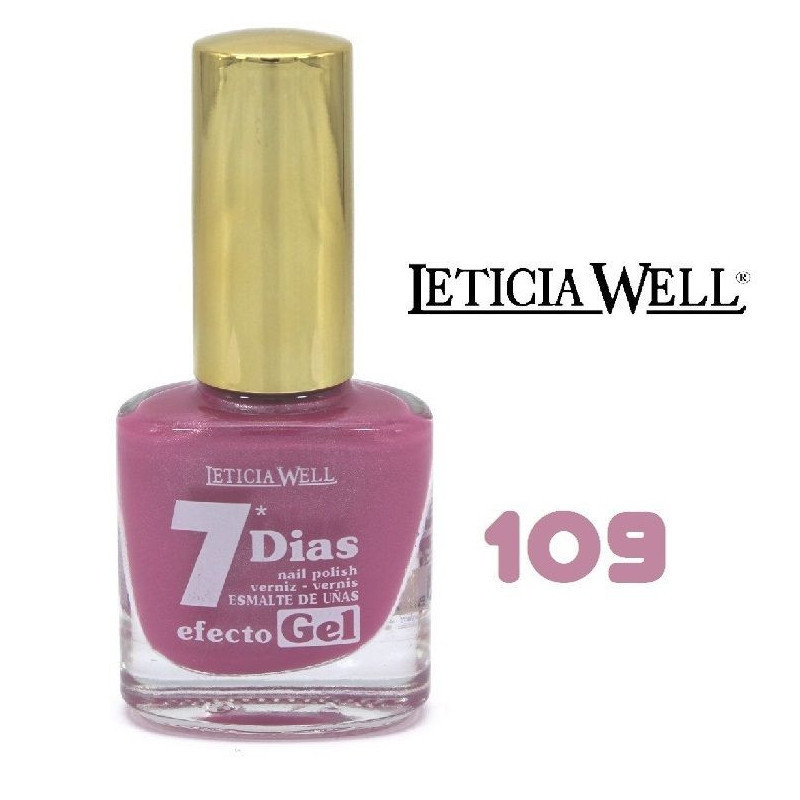 laca de uñas 7 dias efecto gel(0,60 € UNIDAD) PACK 6 LETICIA WELL