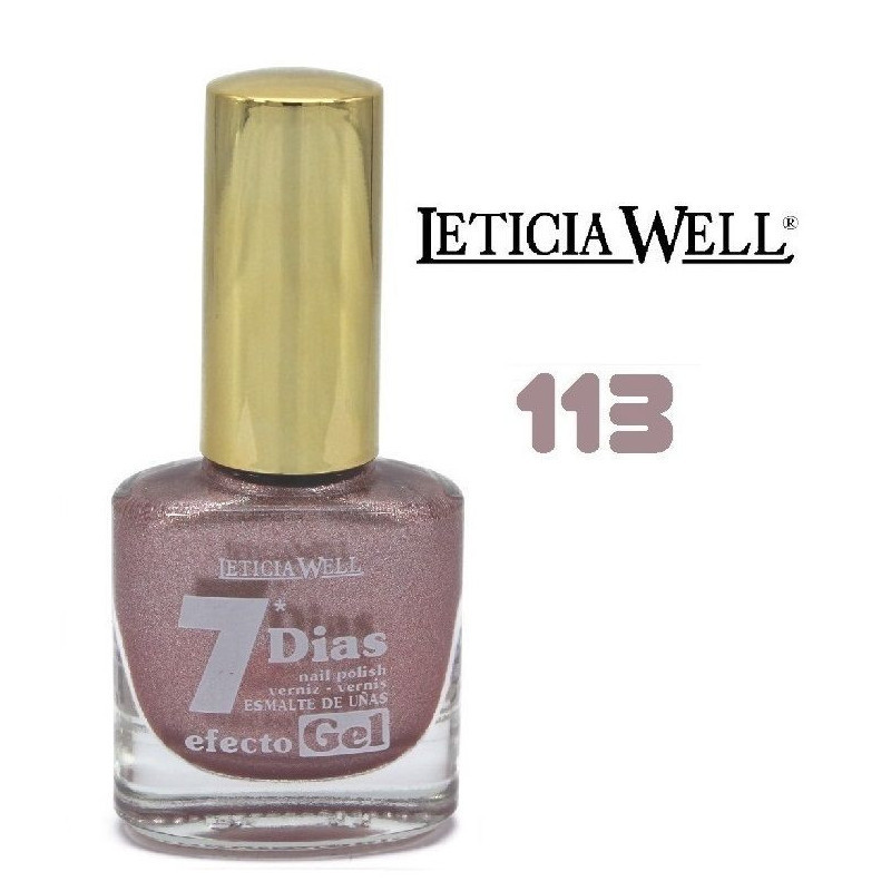 laca de uñas 7 dias efecto gel(0,60 € UNIDAD) PACK 6 LETICIA WELL