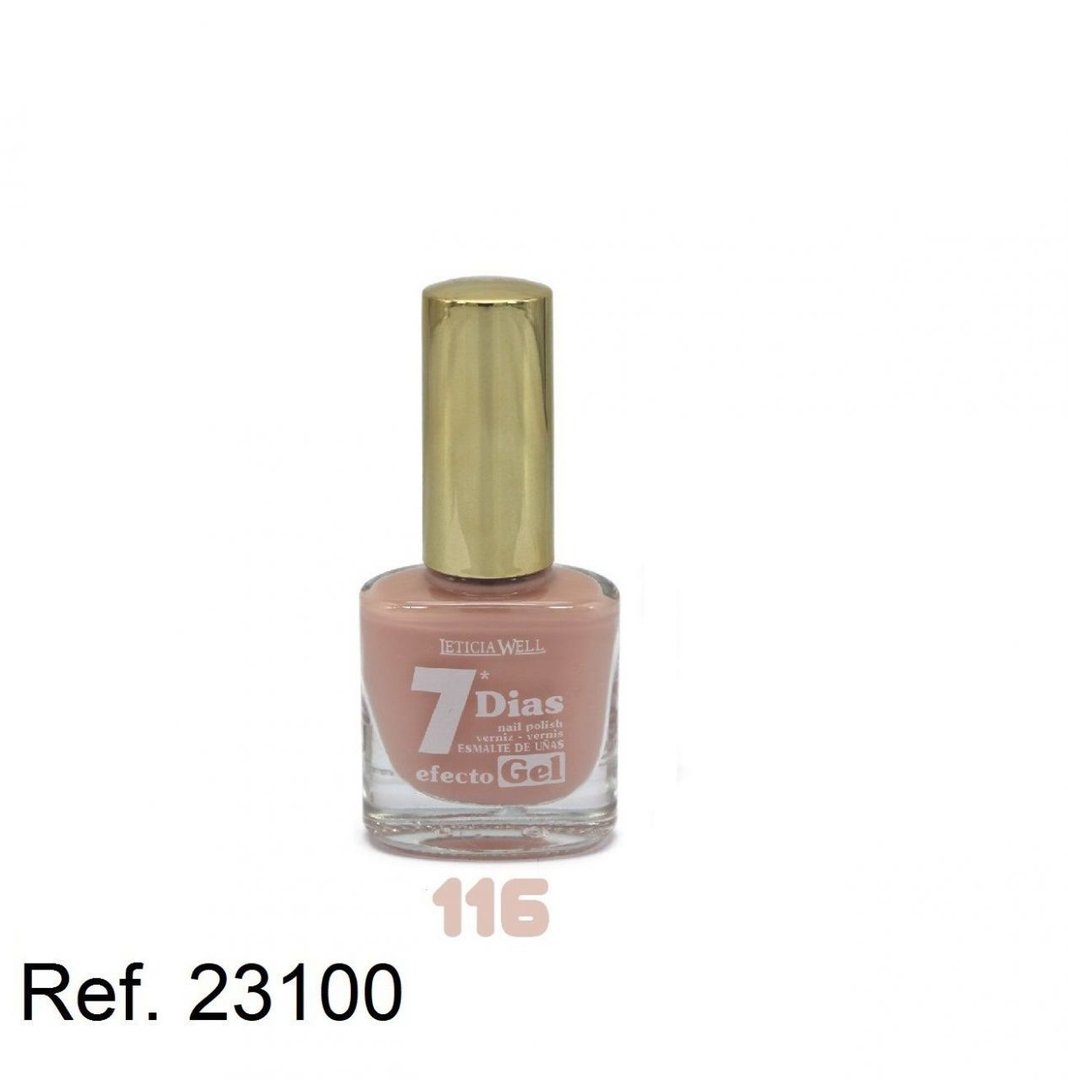 laca de uñas 7 dias efecto gel(0,60 € UNIDAD) PACK 6 LETICIA WELL