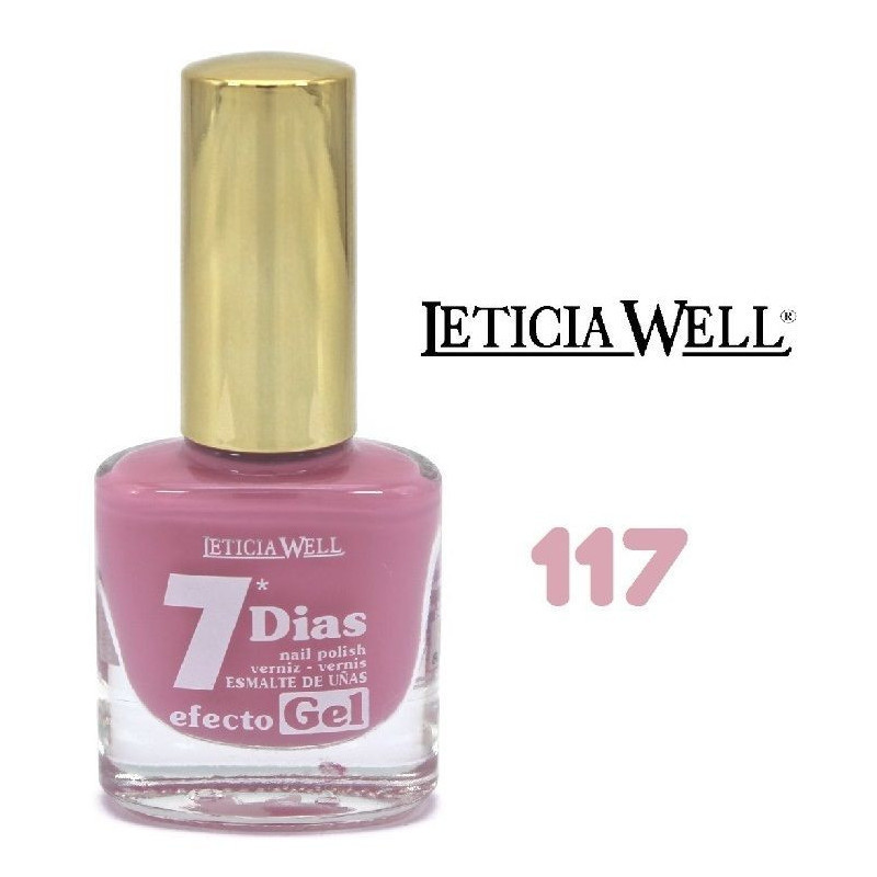 laca de uñas 7 dias efecto gel(0,60 € UNIDAD) PACK 6 LETICIA WELL
