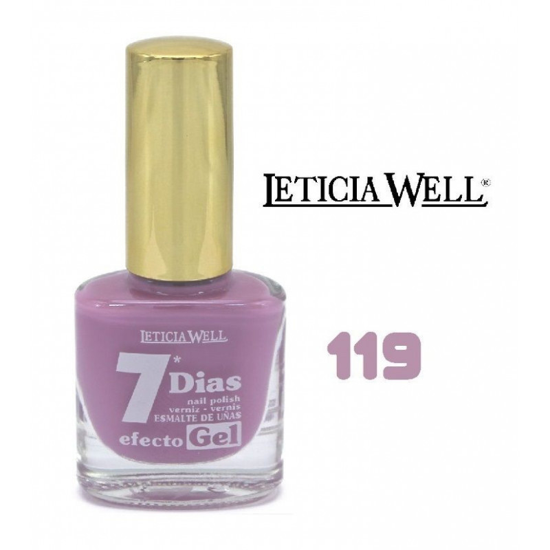 laca de uñas 7 dias efecto gel(0,60 € UNIDAD) PACK 6 LETICIA WELL