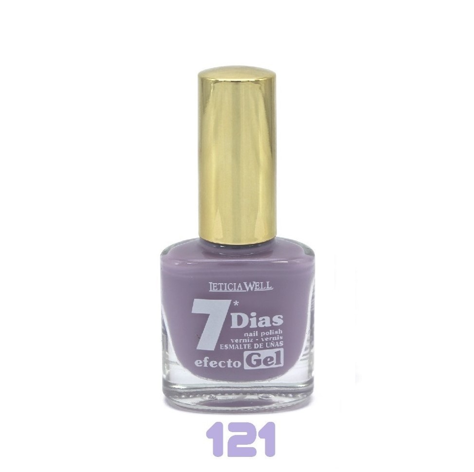 laca de uñas 7 dias efecto gel(0,60 € UNIDAD) PACK 6 LETICIA WELL