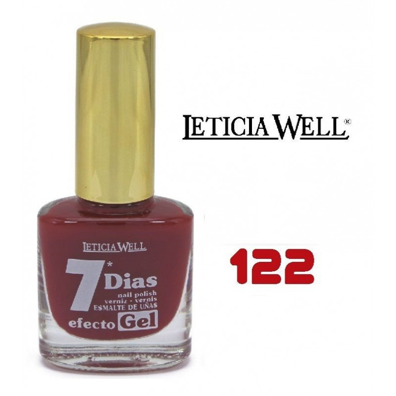 laca de uñas 7 dias efecto gel(0,60 € UNIDAD) PACK 6 LETICIA WELL