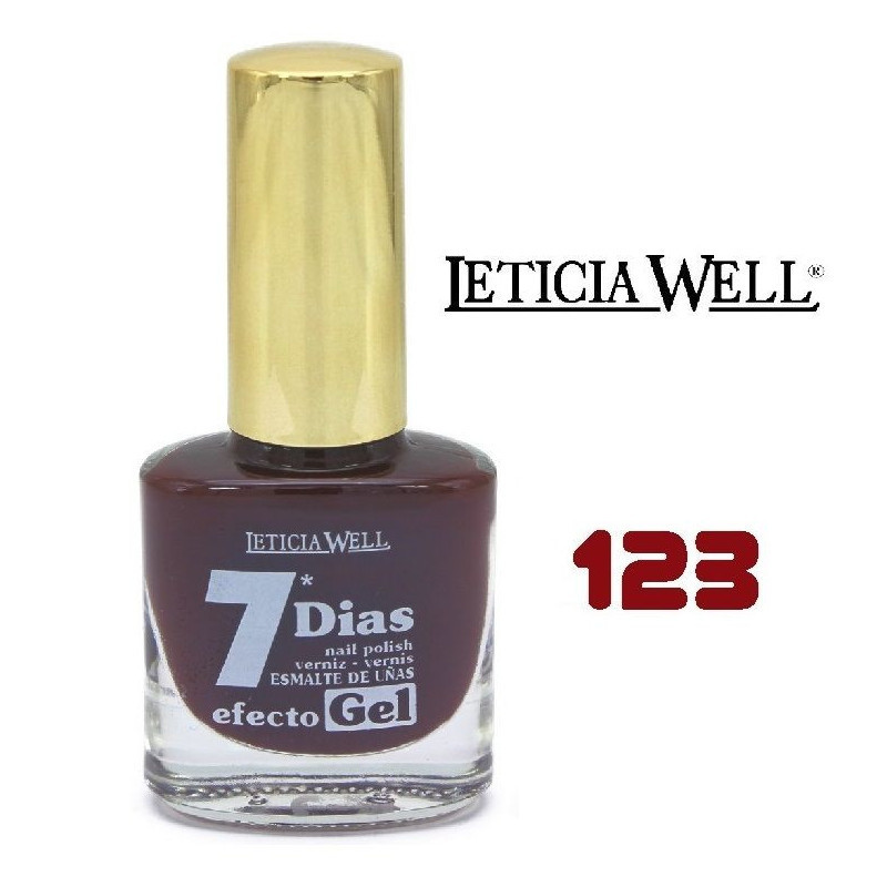 laca de uñas 7 dias efecto gel(0,60 € UNIDAD) PACK 6 LETICIA WELL