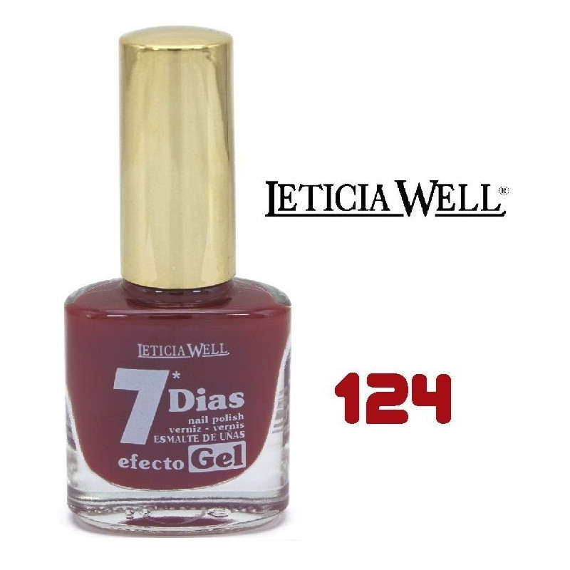 laca de uñas 7 dias efecto gel(0,60 € UNIDAD) PACK 6 LETICIA WELL