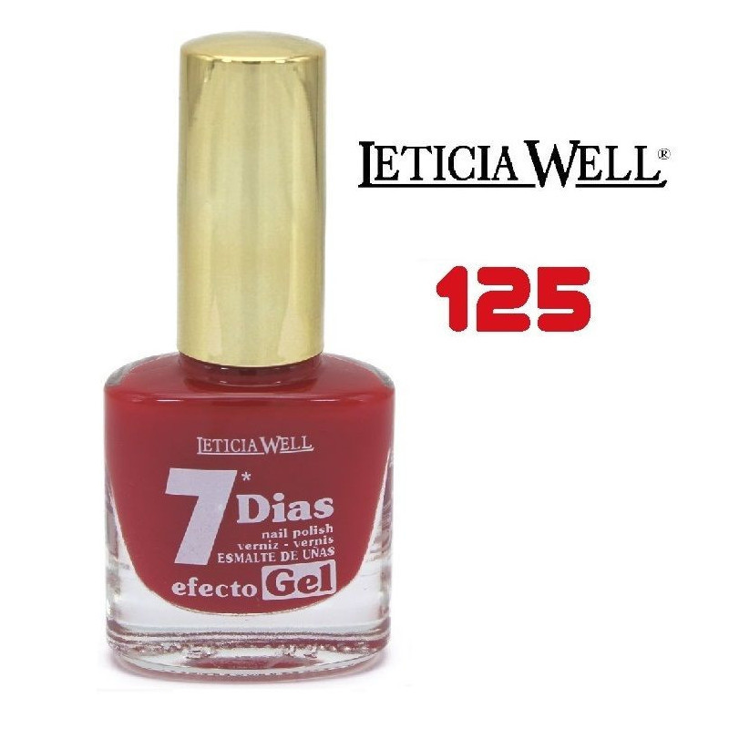 laca de uñas 7 dias efecto gel(0,60 € UNIDAD) PACK 6 LETICIA WELL