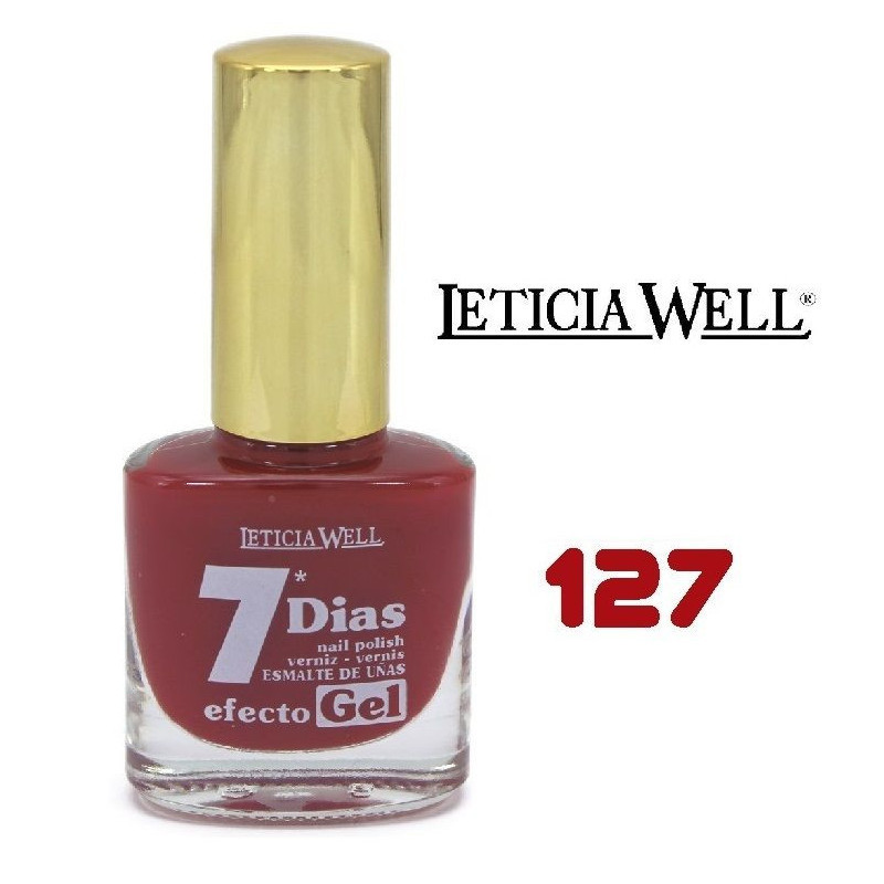 laca de uñas 7 dias efecto gel(0,60 € UNIDAD) PACK 6 LETICIA WELL