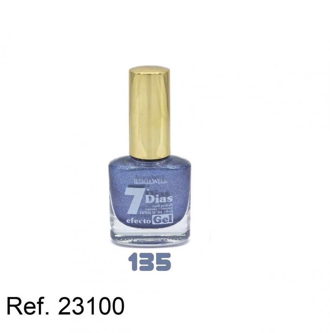 laca de uñas 7 dias efecto gel(0,60 € UNIDAD) PACK 6 LETICIA WELL