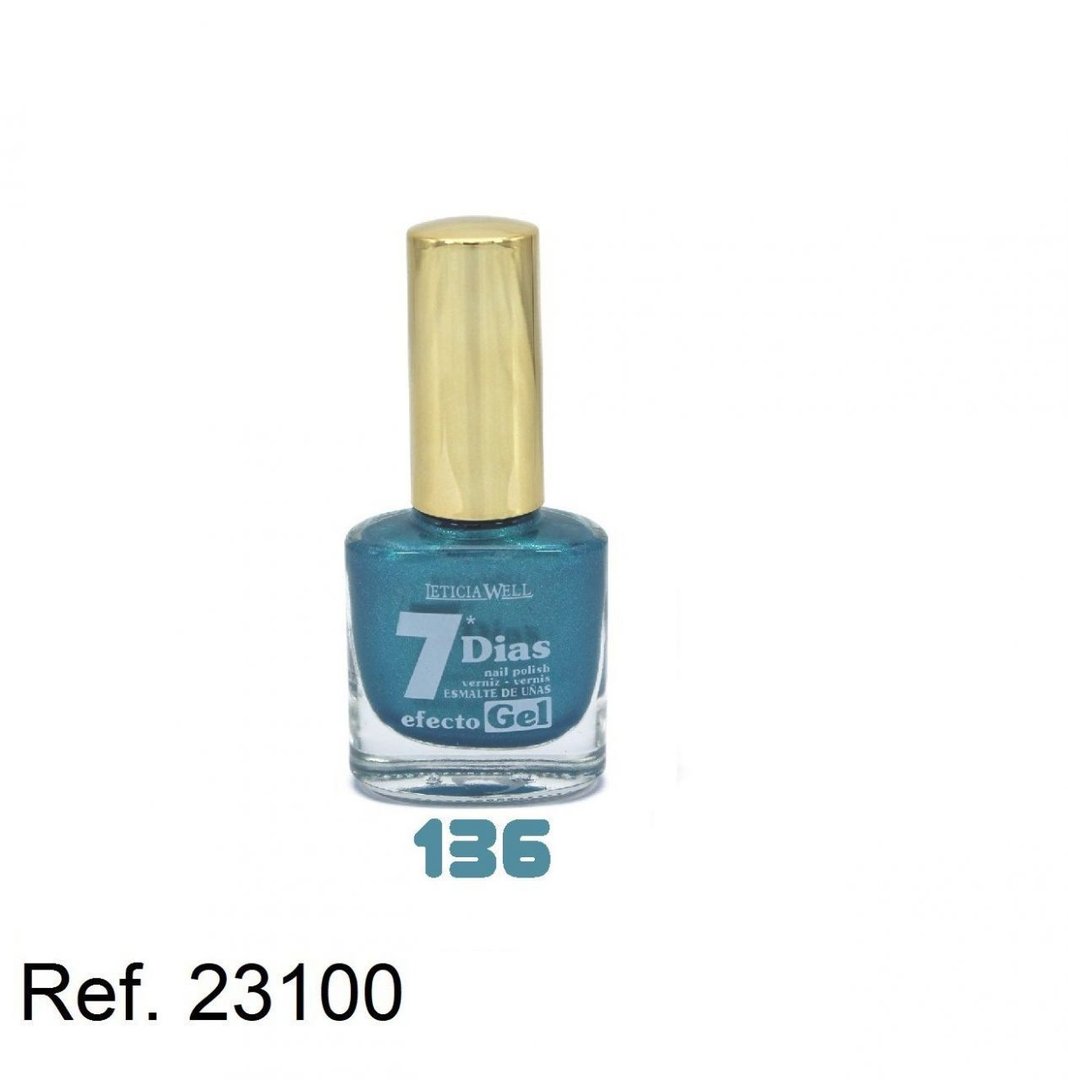 laca de uñas 7 dias efecto gel(0,60 € UNIDAD) PACK 6 LETICIA WELL