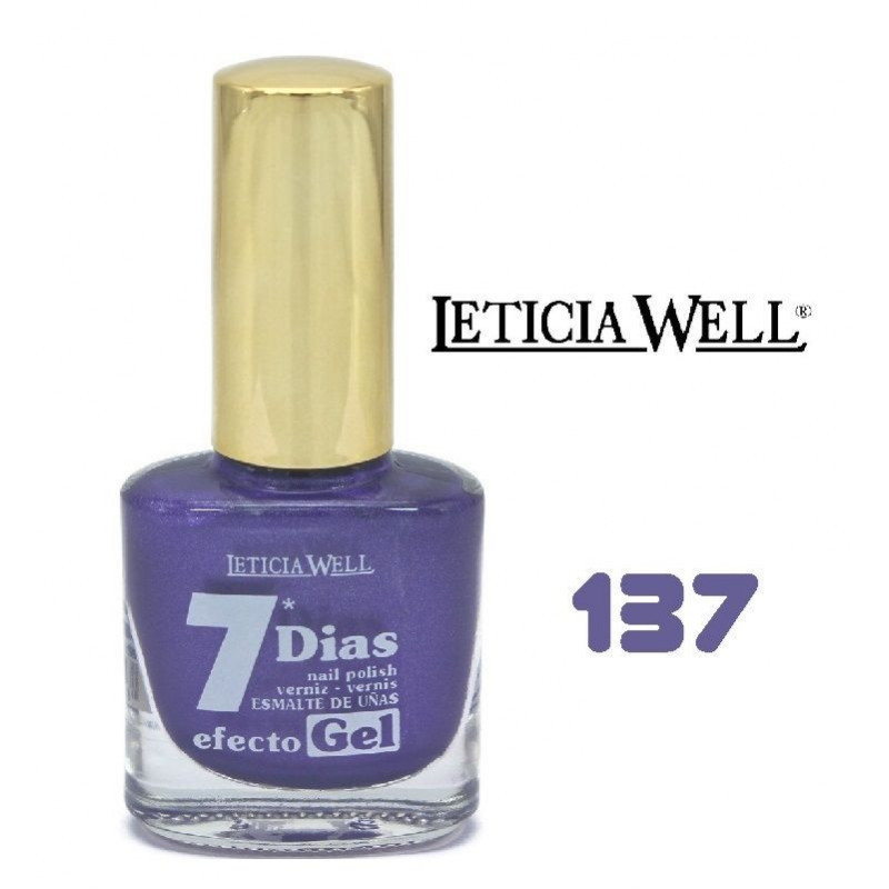 laca de uñas 7 dias efecto gel(0,60 € UNIDAD) PACK 6 LETICIA WELL