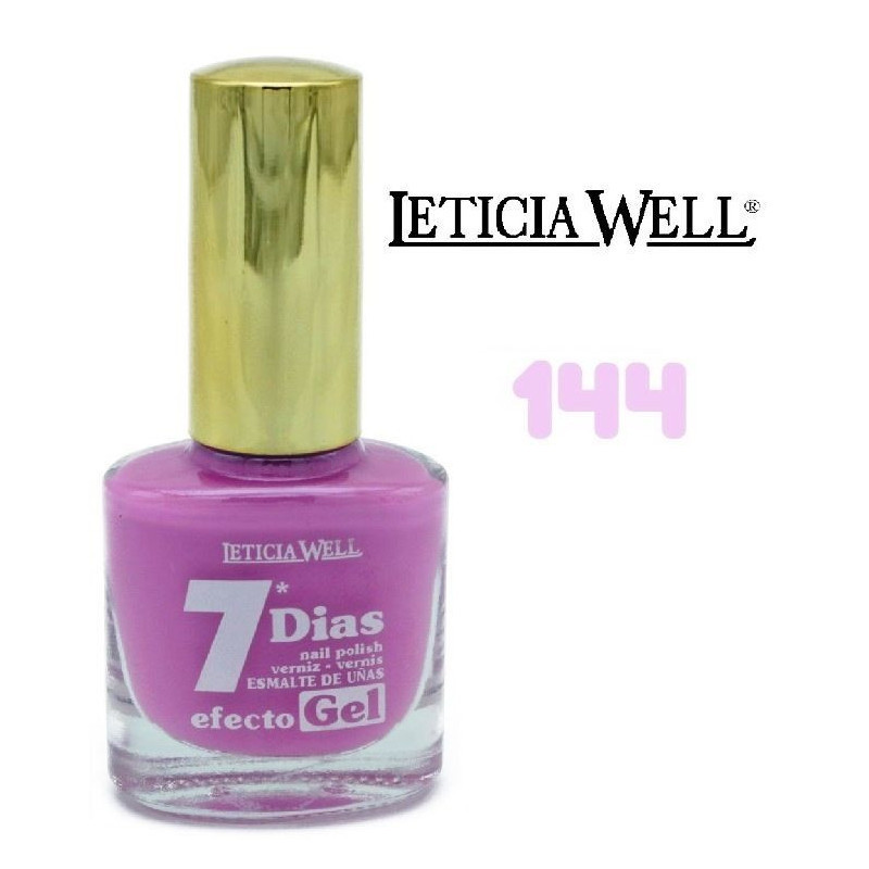 laca de uñas 7 dias efecto gel(0,60 € UNIDAD) PACK 6 LETICIA WELL