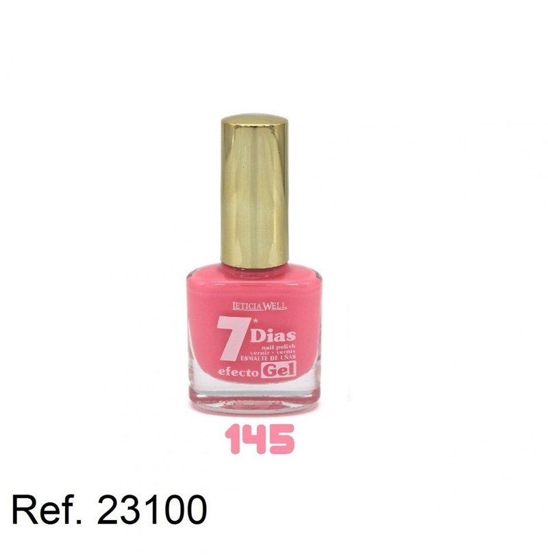laca de uñas 7 dias efecto gel(0,60 € UNIDAD) PACK 6 LETICIA WELL