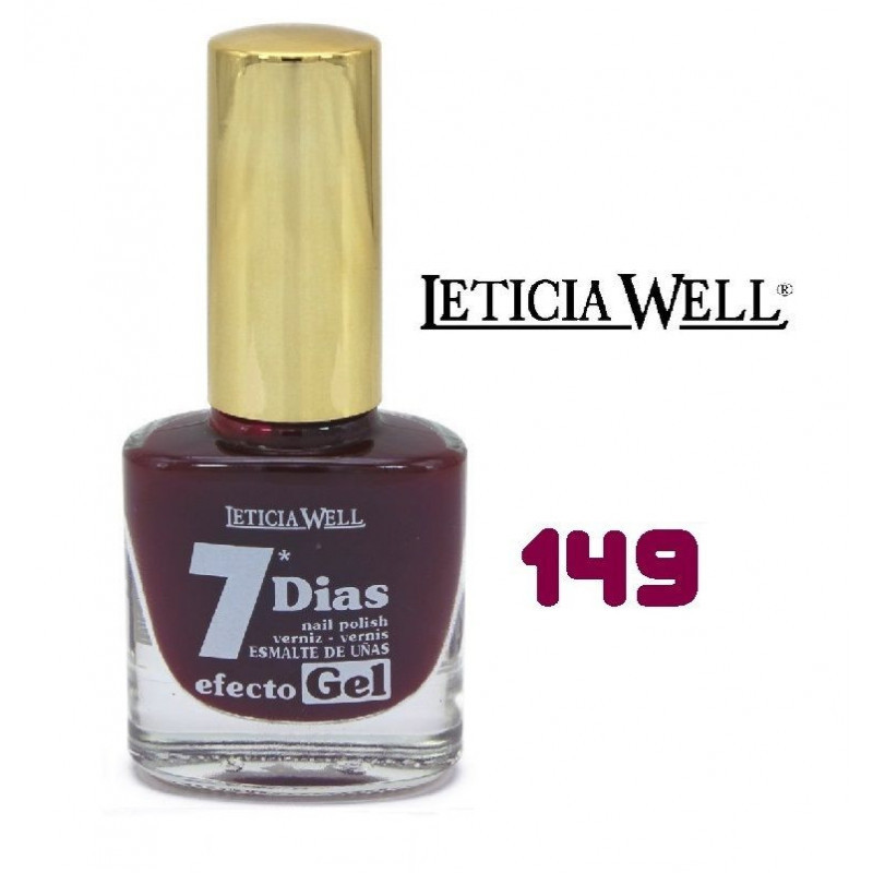 laca de uñas 7 dias efecto gel(0,60 € UNIDAD) PACK 6 LETICIA WELL