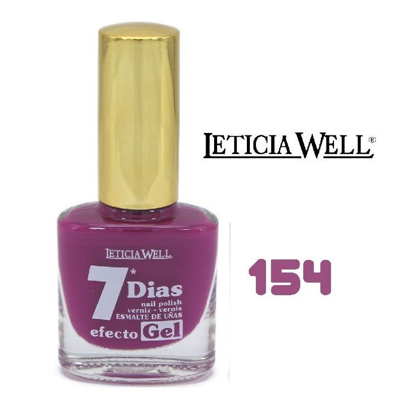 laca de uñas 7 dias efecto gel(0,60 € UNIDAD) PACK 6 LETICIA WELL