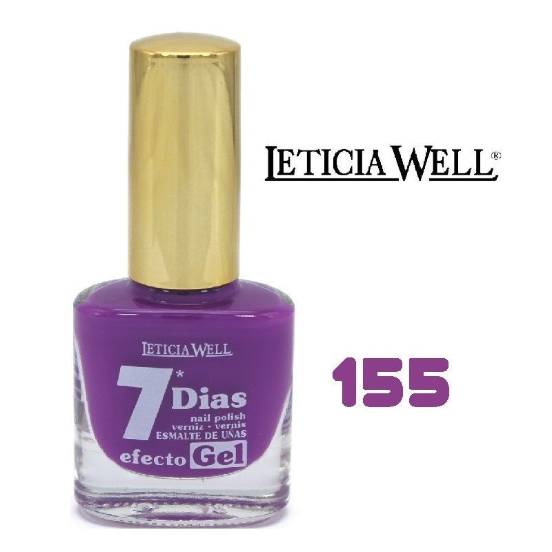 laca de uñas 7 dias efecto gel(0,60 € UNIDAD) PACK 6 LETICIA WELL