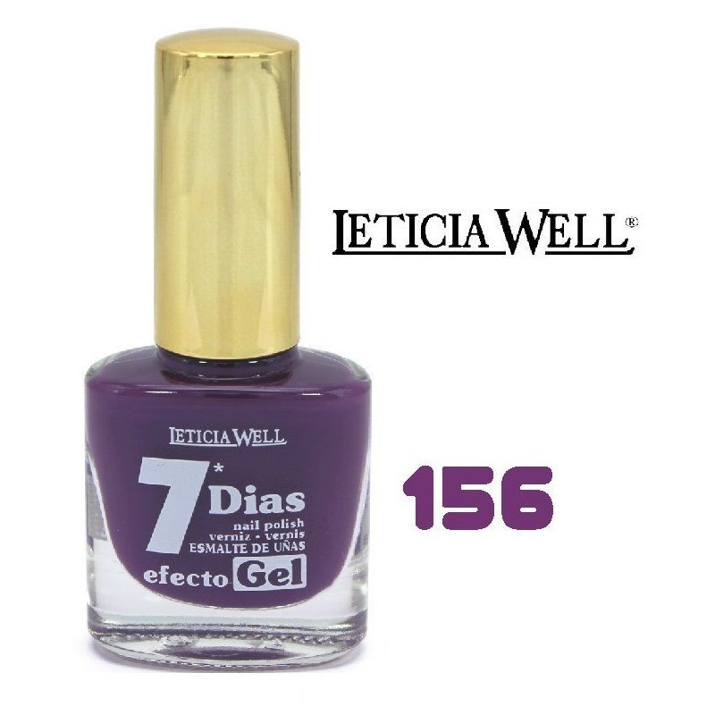 laca de uñas 7 dias efecto gel(0,60 € UNIDAD) PACK 6 LETICIA WELL