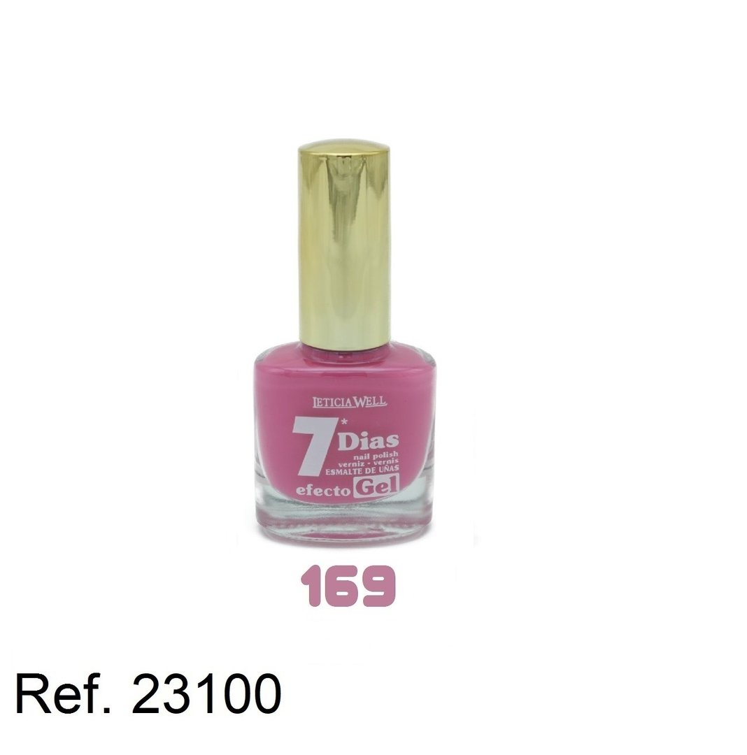 laca de uñas 7 dias efecto gel(0,60 € UNIDAD) PACK 6 LETICIA WELL