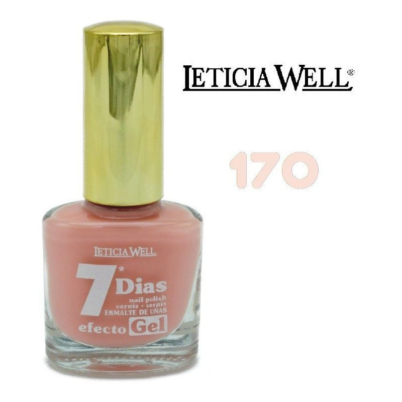 laca de uñas 7 dias efecto gel(0,60 € UNIDAD) PACK 6 LETICIA WELL