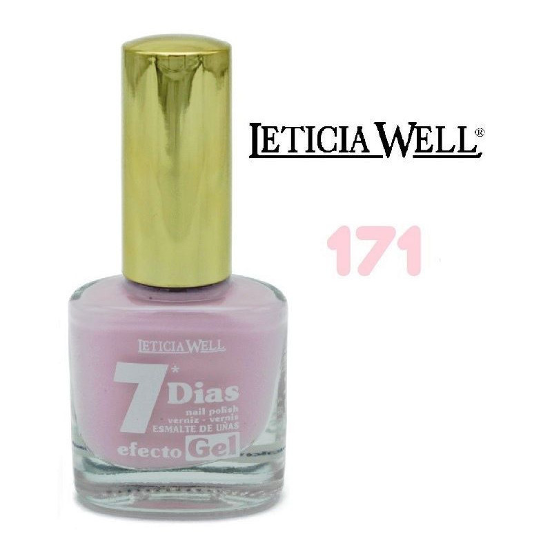 laca de uñas 7 dias efecto gel(0,60 € UNIDAD) PACK 6 LETICIA WELL