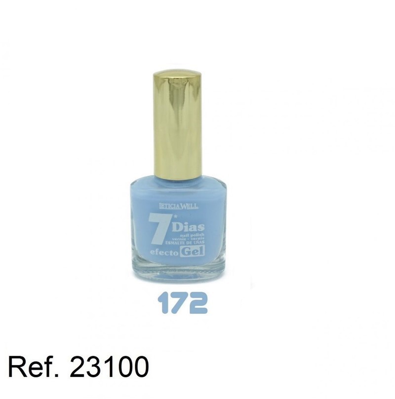 laca de uñas 7 dias efecto gel(0,60 € UNIDAD) PACK 6 LETICIA WELL