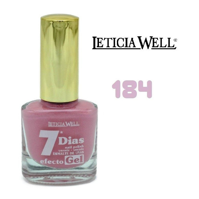 laca de uñas 7 dias efecto gel(0,60 € UNIDAD) PACK 6 LETICIA WELL