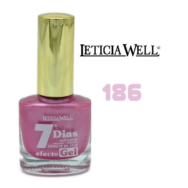 laca de uñas 7 dias efecto gel(0,60 € UNIDAD) PACK 6 LETICIA WELL
