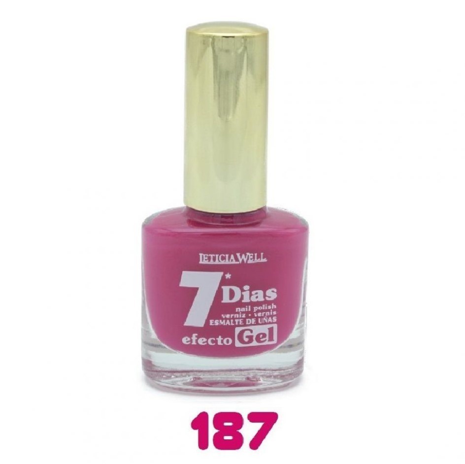 laca de uñas 7 dias efecto gel(0,60 € UNIDAD) PACK 6 LETICIA WELL