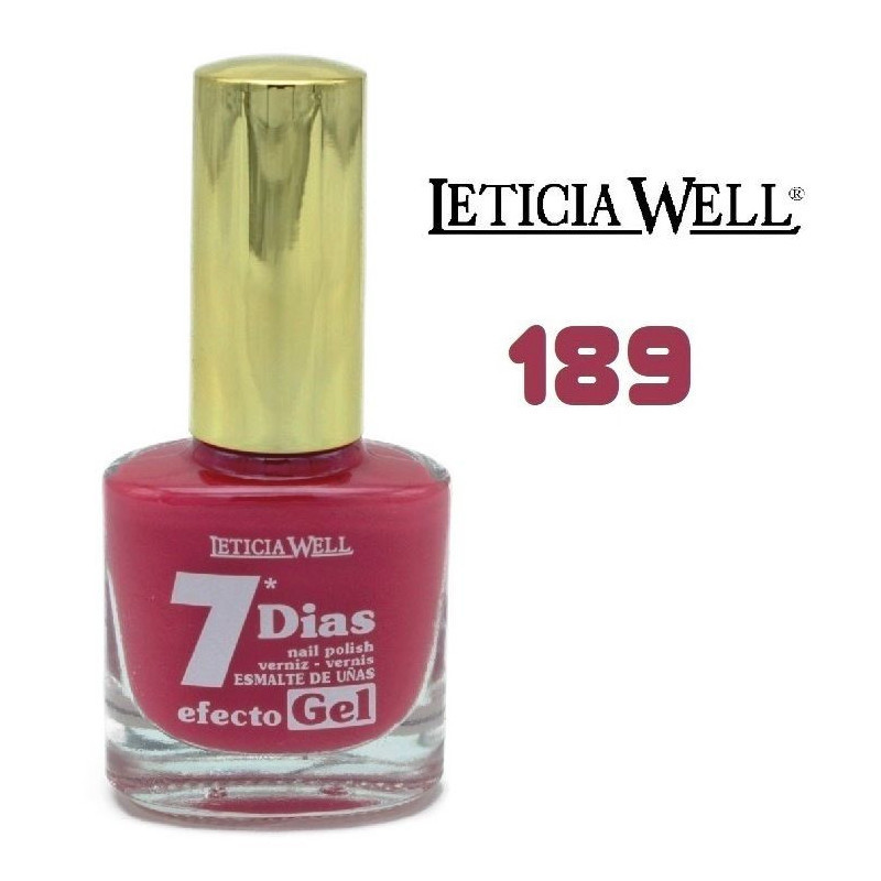 laca de uñas 7 dias efecto gel(0,60 € UNIDAD) PACK 6 LETICIA WELL