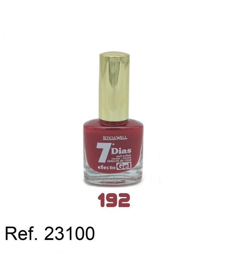 laca de uñas 7 dias efecto gel(0,60 € UNIDAD) PACK 6 LETICIA WELL