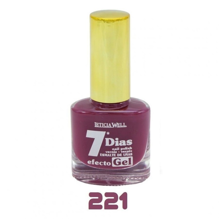 laca de uñas 7 dias efecto gel(0,60 € UNIDAD) PACK 6 LETICIA WELL