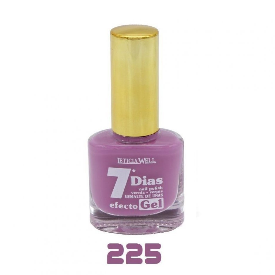 laca de uñas 7 dias efecto gel(0,60 € UNIDAD) PACK 6 LETICIA WELL