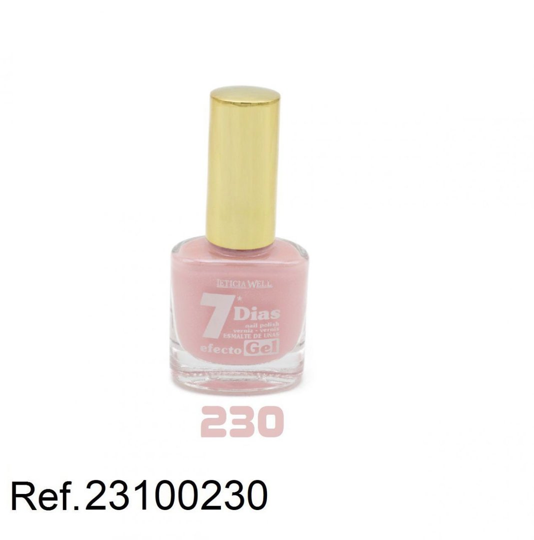 laca de uñas 7 dias efecto gel(0,60 € UNIDAD) PACK 6 LETICIA WELL