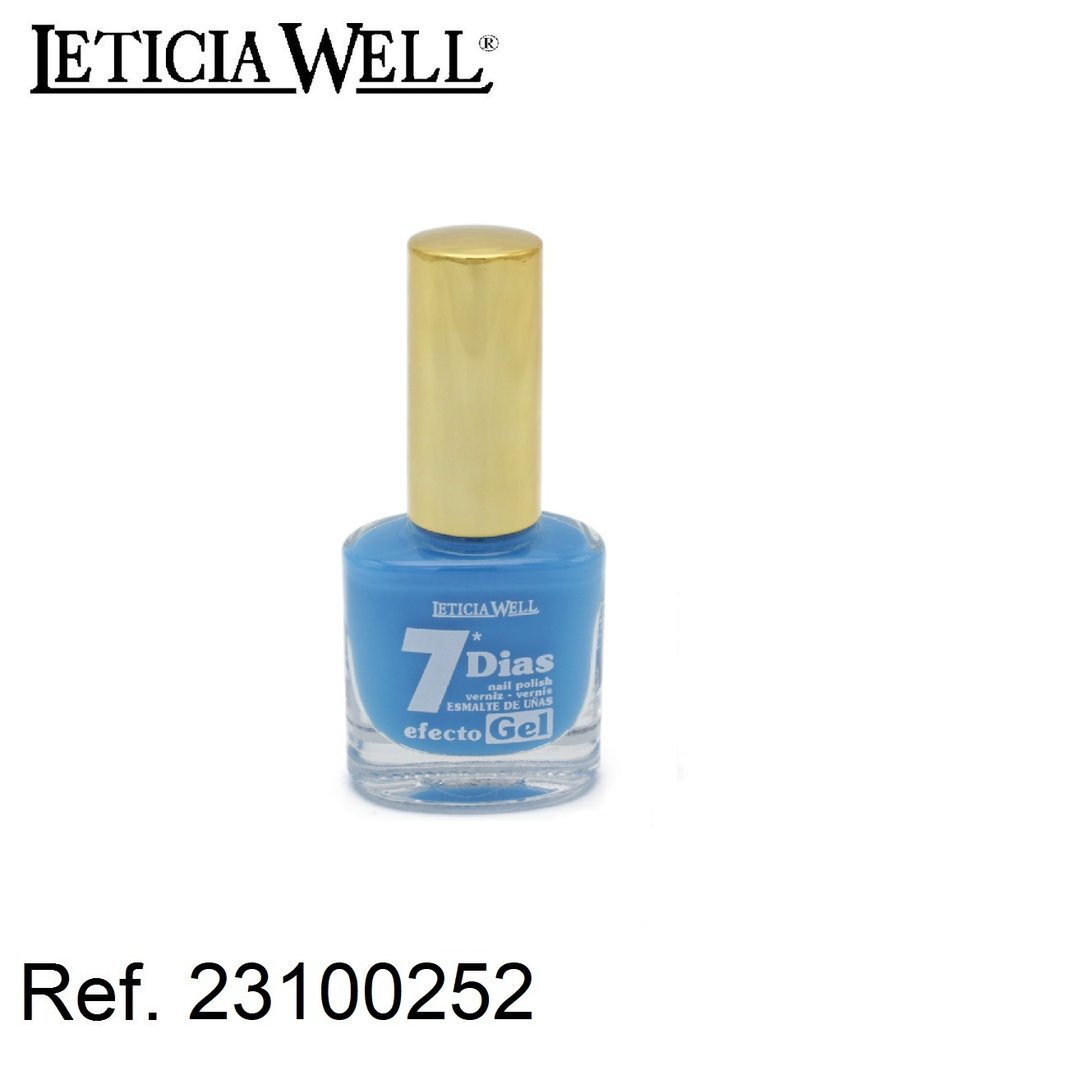 laca de uñas 7 dias efecto gel(0,60 € UNIDAD) PACK 6 LETICIA WELL