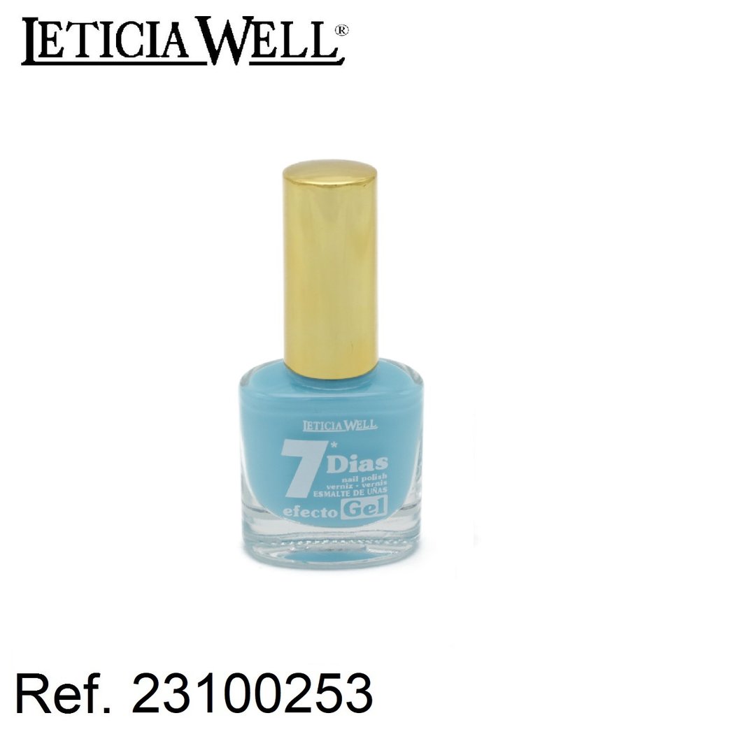 laca de uñas 7 dias efecto gel(0,60 € UNIDAD) PACK 6 LETICIA WELL