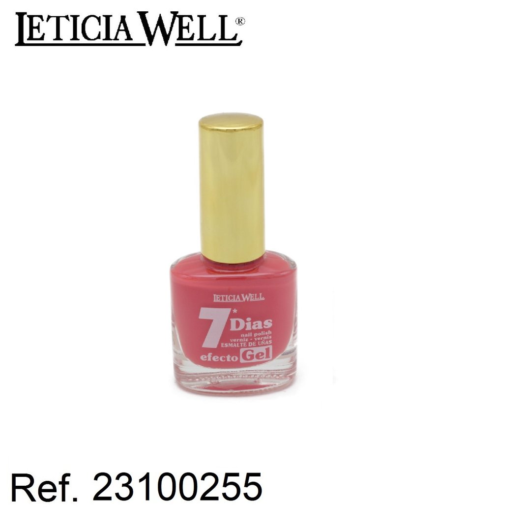 laca de uñas 7 dias efecto gel(0,60 € UNIDAD) PACK 6 LETICIA WELL