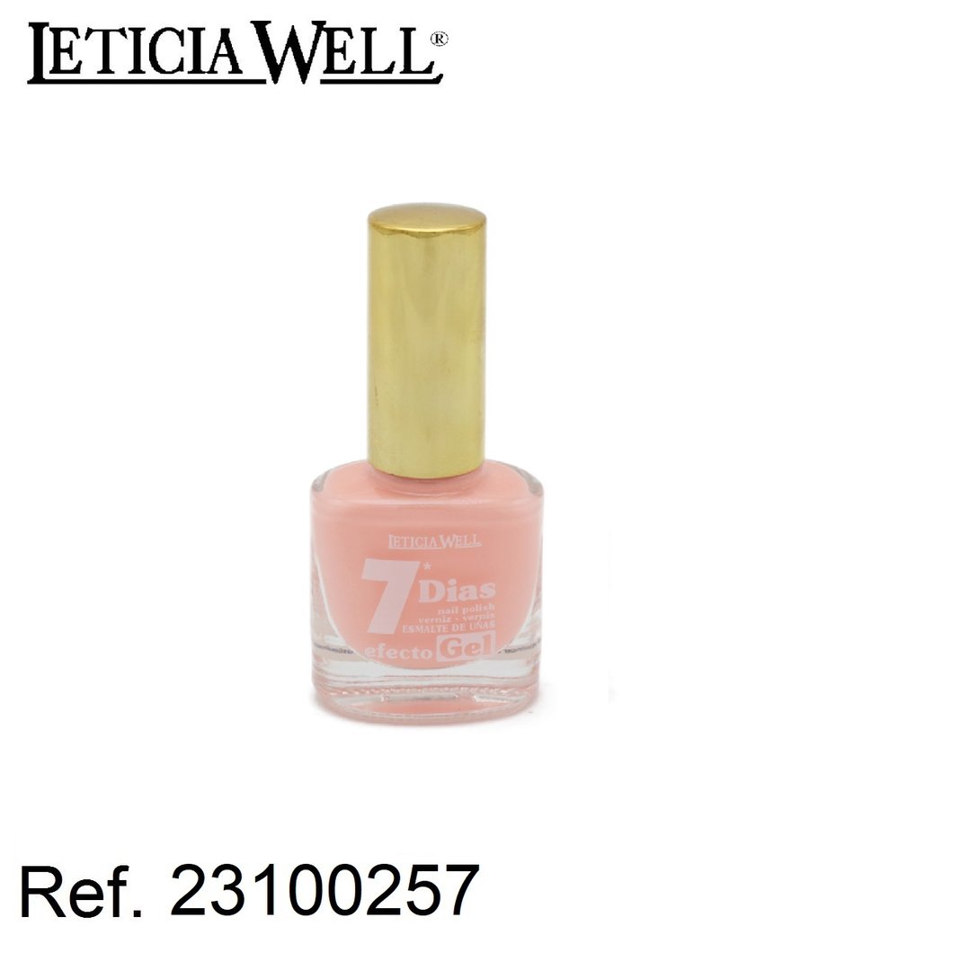 laca de uñas 7 dias efecto gel(0,60 € UNIDAD) PACK 6 LETICIA WELL