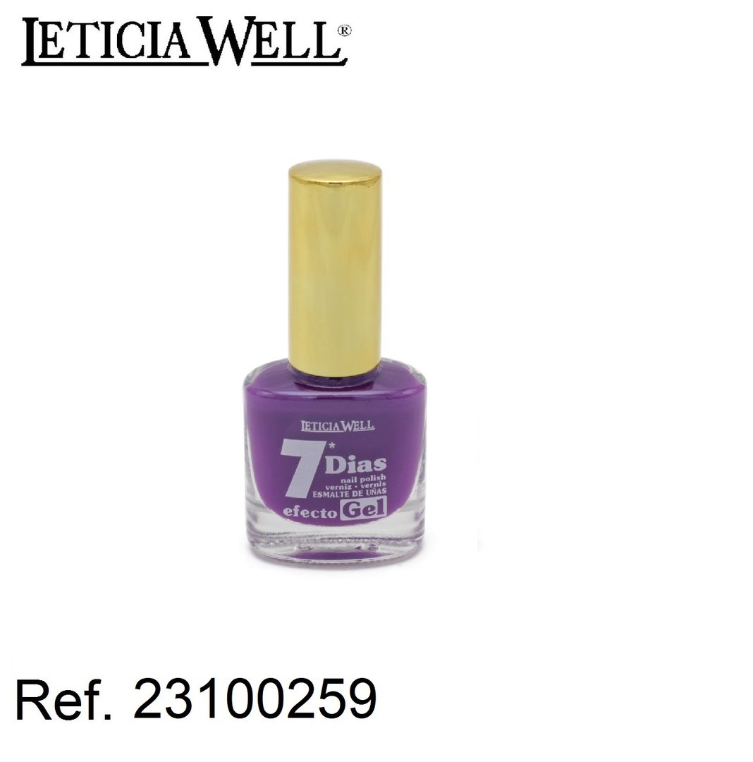 laca de uñas 7 dias efecto gel(0,60 € UNIDAD) PACK 6 LETICIA WELL