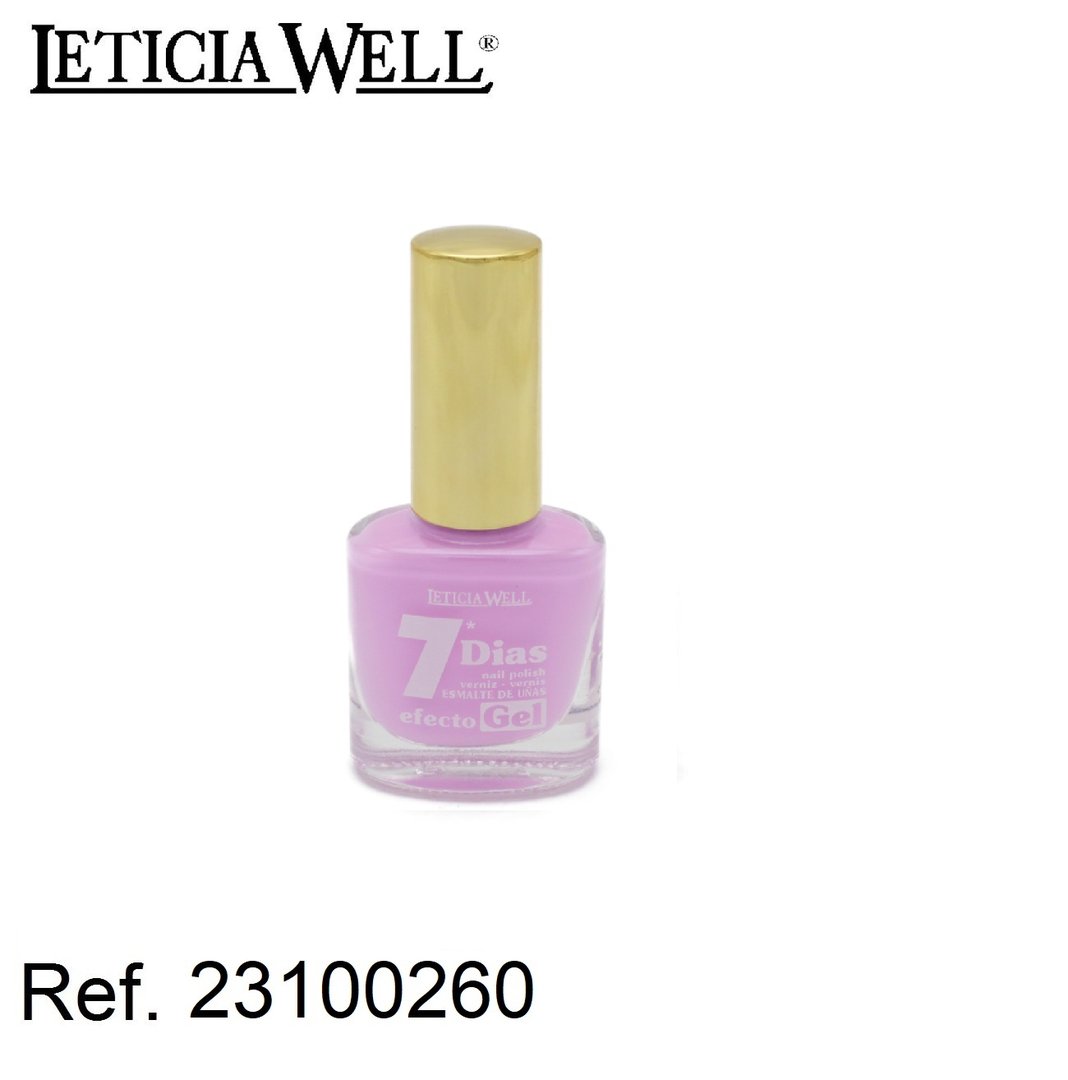 laca de uñas 7 dias efecto gel(0,60 € UNIDAD) PACK 6 LETICIA WELL