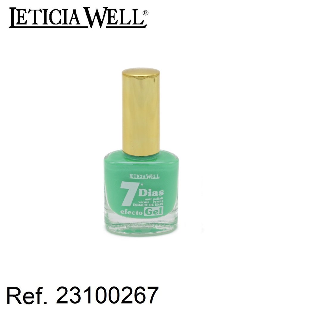 laca de uñas 7 dias efecto gel(0,60 € UNIDAD) PACK 6 LETICIA WELL