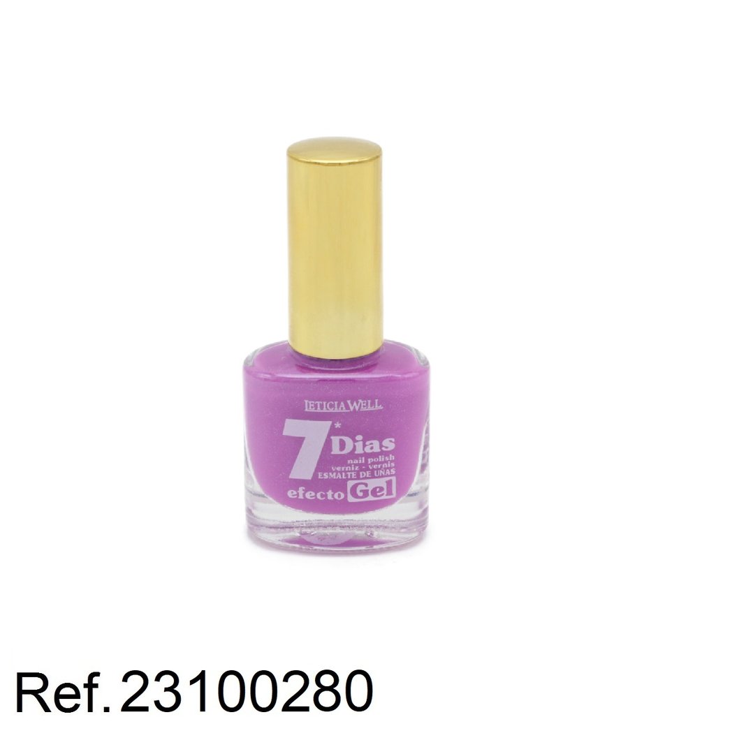 laca de uñas 7 dias efecto gel(0,60 € UNIDAD) PACK 6 LETICIA WELL