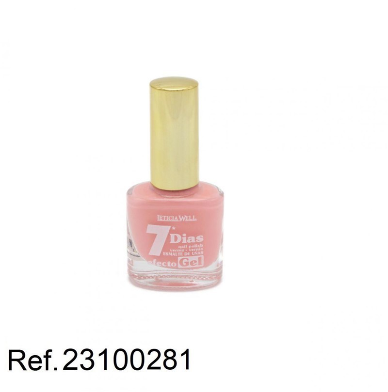 laca de uñas 7 dias efecto gel(0,60 € UNIDAD) PACK 6 LETICIA WELL
