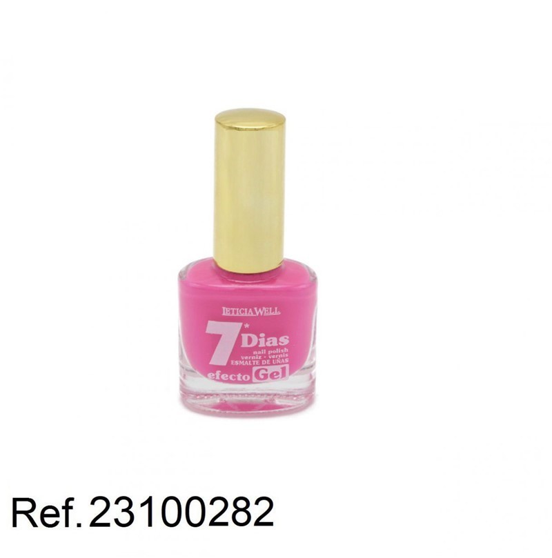 laca de uñas 7 dias efecto gel(0,60 € UNIDAD) PACK 6 LETICIA WELL