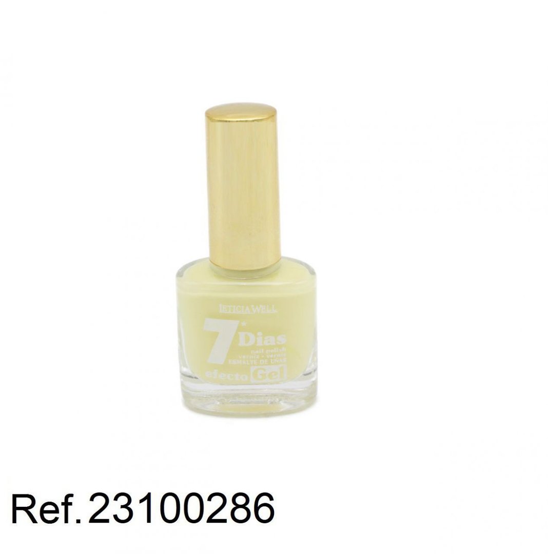 laca de uñas 7 dias efecto gel(0,60 € UNIDAD) PACK 6 LETICIA WELL