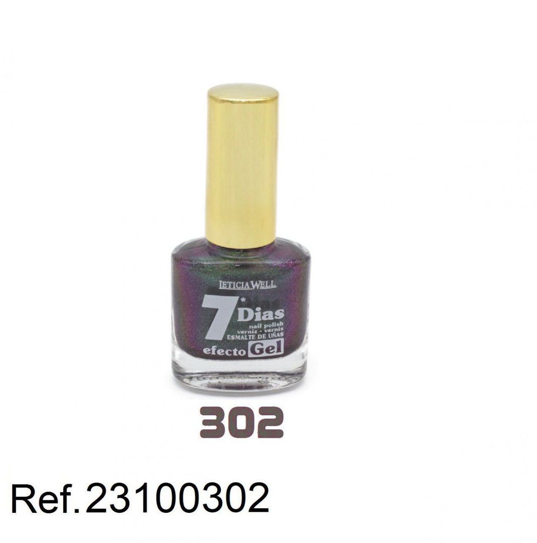 laca de uñas 7 dias efecto gel(0,60 € UNIDAD) PACK 6 LETICIA WELL